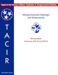 Intergovernmental Challenges and Achievements, Biennial Report Fiscal Years 2018-19 and 2019-20 by Tennessee. Advisory Commission on Intergovernmental Relations.