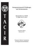 Intergovernmental Challenges and Achievements, Biennial Report of TACIR FY 2009 and FY 2010