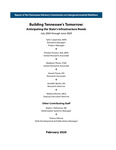 Building Tennessee's Tomorrow: Anticipating the State's Infrastructure Needs July 2024 through June 2029