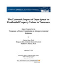 The Economic Impact of Open Space on Residential Property Values in Tennessee by Tennessee. Advisory Commission on Intergovernmental Relations.