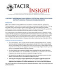TACIR Insight, Contract Addendum Could Resolve Potential Issues for School Districts Seeking TennCare Reimbursements, January 2025 by Tennessee. Advisory Commission on Intergovernmental Relations.