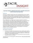 TACIR Insight, Equitable Vendor Compensation Should Consider the Relative Costs of Sales Tax Collection, January 2025 by Tennessee. Advisory Commission on Intergovernmental Relations.