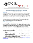 TACIR Insight, Reducing Tennessee's Evidence Backlog by Expanding Forensic Crime Lab Capacity, September 2025 by Tennessee. Advisory Commission on Intergovernmental Relations.