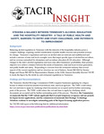 TACIR Insight, Striking a Balance Between Tennessee's Alcohol Regulation and the Hospitality Industry: A Tale of Public Health and Safety, Barriers to Entry and Staff Challenges, and Pathways to Improvement, November 2023 by Tennessee. Advisory Commission on Intergovernmental Relations.