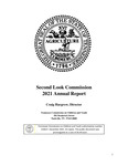 Second Look Commission 2021 Annual Report by Tennessee. Commission on Children and Youth.
