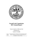 Second Look Commission 2013 Annual Report