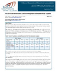 FY 2015-16 Tennessee Judicial Weighted Caseload Study Update