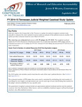 FY 2014-15 Tennessee Judicial Weighted Caseload Study Update