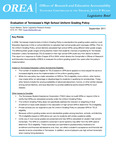 Evaluation of Tennessee's High School Uniform Grading Policy