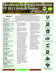 Tennessee Forestry Commission FY 2013 Annual Report