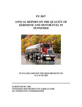 FY 2017 Annual Report on the Quality of Kerosene and Motor Fuel in Tennessee