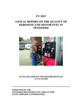 FY 2015 Annual Report on the Quality of Kerosene and Motor Fuel in Tennessee