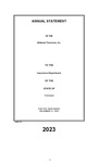 Annual Statement of the Wellpoint Tennessee, Inc. to the Insurance Department of the State of Tennessee for the Year Ended December 31, 2023