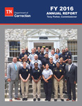 Annual Report FY 2016 by Tennessee. Department of Correction.