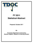 Statistical Abstract FY 2011 by Tennessee. Department of Correction.