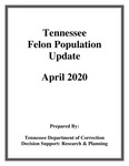 Tennessee Felon Population Update, April 2020