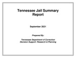 Tennessee Jail Summary Report, September 2021