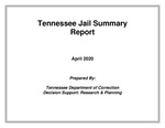 Tennessee Jail Summary Report, April 2020