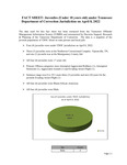 Juvenile Report, April 2022 by Tennessee. Department of Correction.