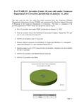 Juvenile Report, January 2022 by Tennessee. Department of Correction.