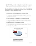 Juvenile Report, September 2020 by Tennessee. Department of Correction.
