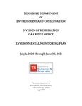 Environmental Monitoring Plan for Work Performed July 1 2020 through June 30, 2021