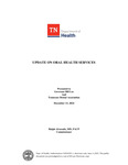 Update on Oral Health Services 2025