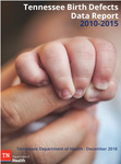 Tennessee Birth Defects Data Report 2010-2015 by Tennessee. Department of Health.