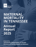 Maternal Mortality 2025 Report to the Tennessee General Assembly