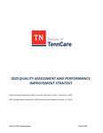 2025 TennCare Quality Assessment and Performance Improvement Strategy