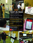 TDOT 25-Year Long-Range Transportation Policy Plan, Coordination, Cooperation, and Consultation Policy Paper by Tennessee. Department of Transportation.