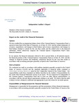 Criminal Injuries Compensation Fund Financial Report 2022 by Tennessee. Department of the Treasury.
