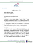 Intermediate Term Investment Fund Financial Statement 2022 by Tennessee. Department of the Treasury.