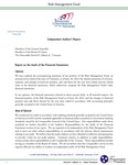 Risk Management Fund Financial Statement 2023 by Tennessee. Department of the Treasury.