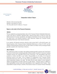 Tennessee Promise Scholarship Endowment Financial Statement 2023 by Tennessee. Department of the Treasury.