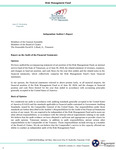 Risk Management Fund Financial Statement 2024 by Tennessee. Department of the Treasury.