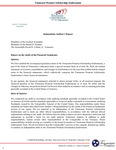 Tennessee Promise Scholarship Endowment Financial Statement 2024 by Tennessee. Department of the Treasury.
