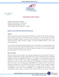 Pension Stabilization Reserve Trust Financial Statement 2025 by Tennessee. Department of the Treasury.