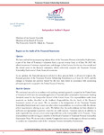 Tennessee Promise Scholarship Endowment Financial Statement 2025 by Tennessee. Department of the Treasury.