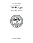 State of Tennessee, The Budget, Fiscal Year 2025-2026