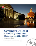 Governor's Office of Diversity Business Enterprise (Go-DBE) 2018 Annual Report by Tennessee. Department of General Services.