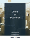Chairs of Excellence Annual Report 2019 by Tennessee. Higher Education Commission.