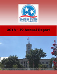 State of Tennessee Board of Parole 2018-19 Annual Report by Tennessee. Board of Parole.