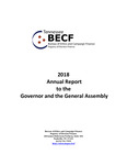2018 Annual Report to the Governor and the General Assembly by Tennessee. Bureau of Ethics and Campaign Finance.