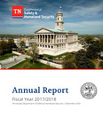 Annual Report, Fiscal Year 2017/2018 by Tennessee. Department of Safety & Homeland Security.