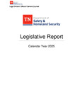 Legislative Report, Calendar Year 2025