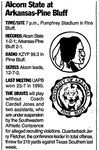 1995-09-30 Arkansas-Pine Bluff vs. Alcorn State-Pine Bluff AR-Side A by John M. Shaw
