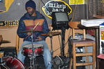 2013-11-20 No. 06 One of the Soul Seven drummers-Mr. P's Hot Wings-Olive Branch MS by John M. Shaw