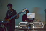 2013-12-22-006 Bassist and DJ-Zodiac Restaurant-Memphis TN by John M. Shaw