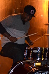 2014-02-17-10 Otis Logan on drums-Wine Down Mondays-Memphis TN by John M. Shaw